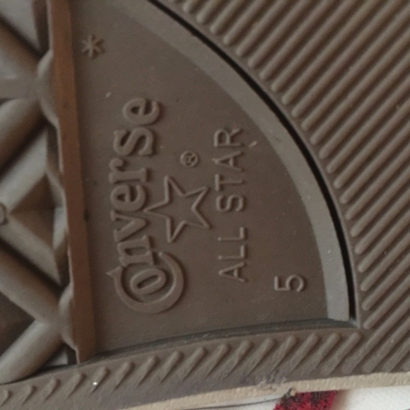 Converse Leather Brown Hiker Sneakers Hi Top 7 - Picture 6 of 8